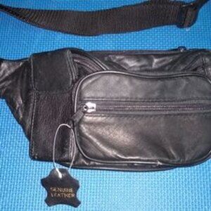 Fanny bag leather Leather Brand New
